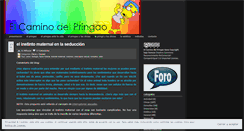 Desktop Screenshot of elcaminodelpringao.com